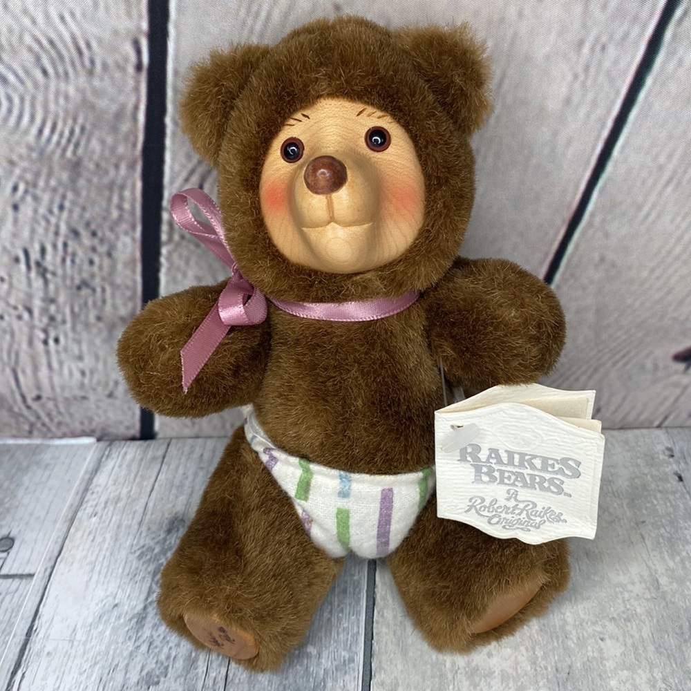 Rare Raikes Bears Nursery Miniatures 1990